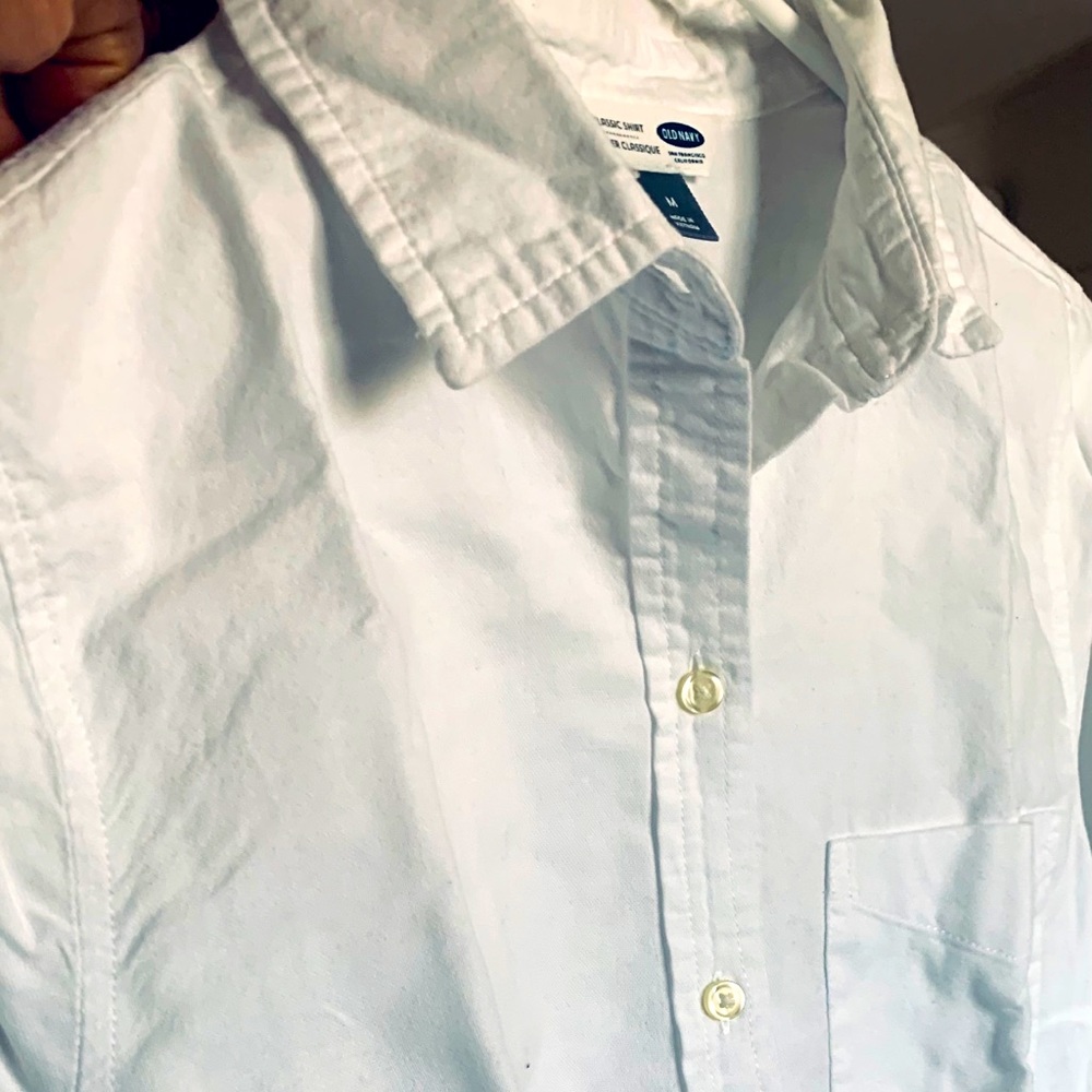 Women’s White Button Up